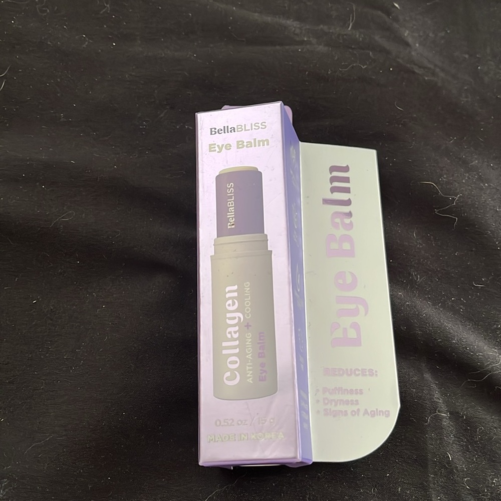 Bella BLISS collagen anti-aging and cooling eye balm NIB